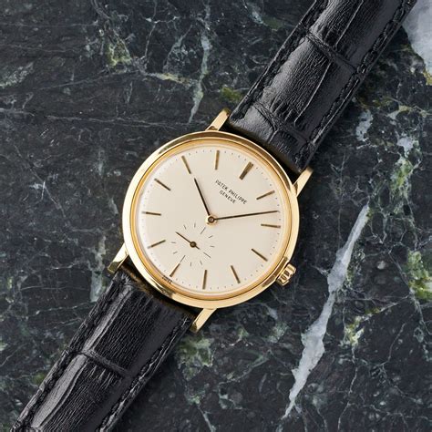 patek philippe usati calatrava|Patek Philippe Calatrava small seconds.